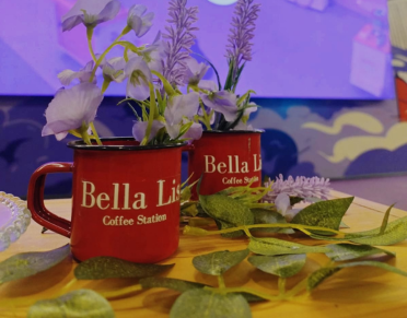 Caneca Bella Lis Coffee Station