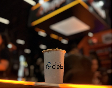 Café Bella Lis em evento Cielo